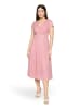 Vera Mont Cocktailkleid im Glitzer-Look in Silver/Rosé