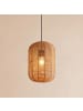 home24 Pendelleuchte Husley in Braun