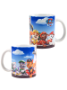 Paw Patrol Paw Patrol Tasse - 7 Freunde Becher Kaffeetasse 230 ml in Mehrfarbig