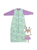 Schlummersack Babyschlafsack, 3.5 TOG in Mint-Lila