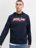 Jack & Jones Kapuzenpullover in Sky Captain