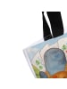 Mr. & Mrs. Panda Tasche Pinguin & Maus Wanderer Design mit Spruch in Weiß