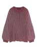 Vero Moda Strickpullover in Syrah