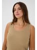 KAFFE curve Jerseytop KCcarina Tight fit in Petrified Oak