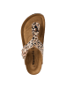 Tamaris Pantolette in BEIGE/LEOPARD