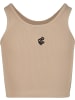 Just Rhyse Shirt "Rocawear Tanktop Cropped" in Beige