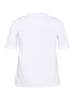 KAFFE curve T-Shirt kurzarm KCart Regular fit in Optical White