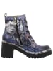 LAURA VITA Schnürstiefelette in blau