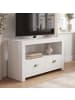 FineBuy TV- und Lowboards in Weiß / Spanplatte / 85x39x58