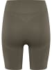 Hummel Tight Kurze Hose Hmlflow Multisport Damen in MAJOR BROWN