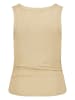 Zero  Basic-Top im Glitzer-Look in French Oak