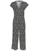 Laura Scott Jumpsuit in schwarz-sand-geometrisch