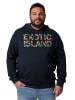 Men Plus Sweatshirt in navy blau