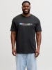 JACK & JONES PLUS T-shirt in Black