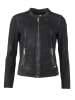 Maze Lederjacke Avoca in schwarz