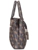 Guess Handtasche Noelle II Sml Multi Comp Stchl in Brown Logo