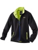 Uncle Sam Softshelljacke in schwarz/royal/limette in schwarz/royal/limette