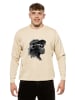 Cotton Prime® Sweatshirt Affe Cool Monkey mit Brille in Beige