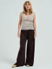 Seamless Basic Top Cotton Lacey in Desert Melange