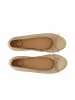 Cashott Ballerinaschuhe CASELVIRA in Beige