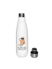Mr. & Mrs. Panda Thermosflasche Faultier Vogel mit Spruch in Weiß