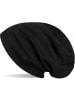 styleBREAKER Feinstrick Beanie Mütze in Schwarz