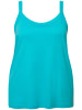 Ulla Popken Strick-Top in tiefes aqua
