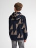 Petrol Industries Geometrische Hoodie Lassen in Blau