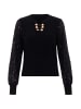 faina Women Sweater in Schwarz