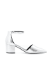 Bianco Pumps in Silver