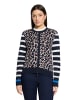 Betty Barclay Strick-Cardigan mit Aufdruck in Brown/Cream
