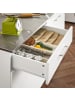 SoBuy Küchenwagen in Weiß - (B)120 x (H)90 x (T)56cm