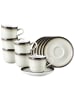 Seltmann Weiden 6er Set Espressotassen mit Untertassen Terra 0,09 l in Corso