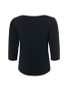 Franco Callegari Langarmshirt in schwarz