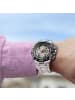 Festina Herrenuhr Chronograph Chrono Bike Stahl/Sandfarben Creme / Silber