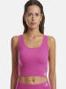 adidas Crop-Top Ripp Stretch in beere