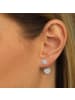 SilberDream Ohrringe 925 Sterling Silber Ear Cuff Blume Ohrstecker