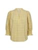 Co'couture Hemd MangoCC Check SS in Pastel Yellow