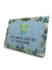 Mr. & Mrs. Panda Tee Adventskalender Kaktus Happy mit Spruch in Eisblau