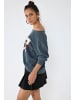 NO MATTER WHAT Sweatshirt im Anthrazit