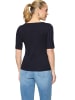 Zero  Basic Shirt mit U-Boot-Ausschnitt in Deep Sky