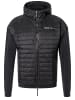 super.natural Merino Jacke M WARM UP ALOOF JACKET in schwarz
