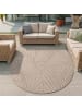 Teppich Boss In- & Outdoor Teppich Nova 1203, rund - Beige