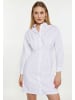 DreiMaster Klassik Damen Kleid in Weiss