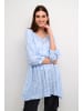 Kaffe Tunika KAamber Regular fit in Vista Blue / Chalk Flower
