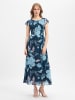 More & More Kleid in marine hellblau - 0001