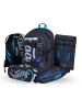 BAAGL 5-tlg. Set: Schulrucksack Skate in Violett Bluelight