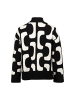 Zero  Pullover mit Strickmuster in BlackCream