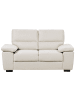 Beliani 2-Sitzer Sofa VOGAR in Beige/Schwarz - (W) 156 x (H) 90 x (L) 74 cm