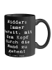 Mr. & Mrs. Panda Trinkbecher Spruch Widder Power mit Spruch in Schwarz